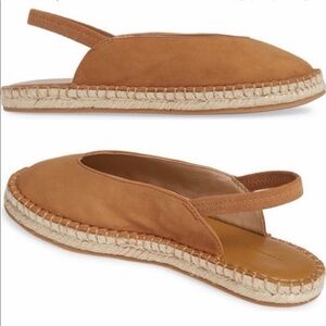 Something Navy Felix suede Slingback Espadrilles Sz 11